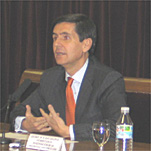El Rector de la Universidad Rey Juan Carlos, Pedro González Trevijano