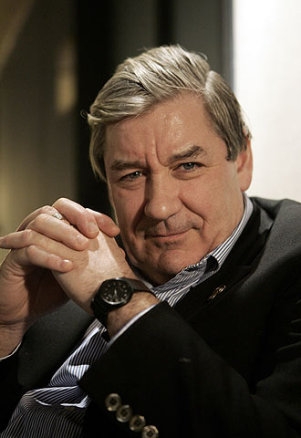 Patrick McGrath, durante su estancia en Madrid.