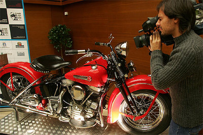 Una de las motos que se podrá contemplar en la exposición del Kursaal donostiarra durante julio y agosto.