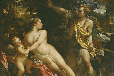 'Venus, Adonis y Cupido' (1588-1590), de Annibale Carracci.
