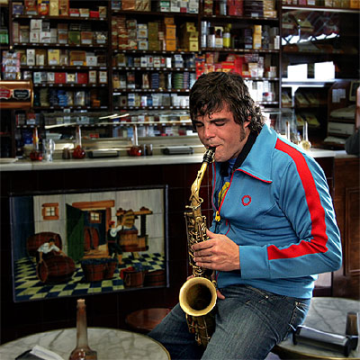 El saxofonista catalán Llibert Fortuny.