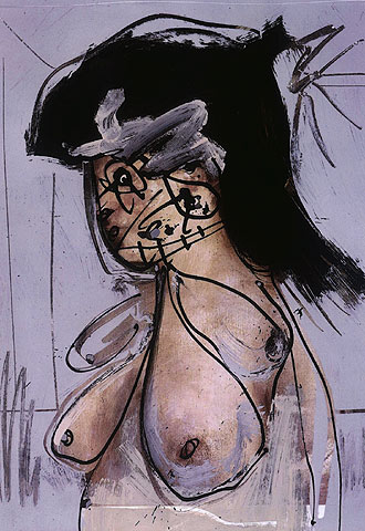  La quinta del sordo 2, de 1980  de la exposición  Saura. Damas. 