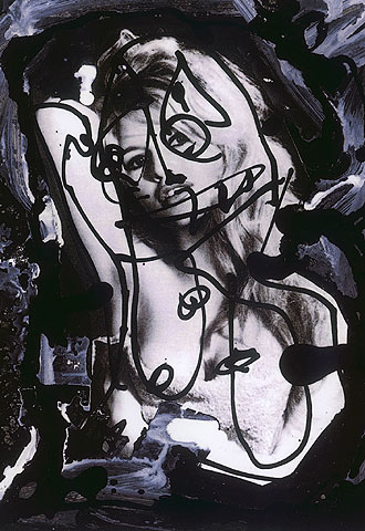   Brigitte Bardot, de 1988  de la exposición  Saura. Damas. 