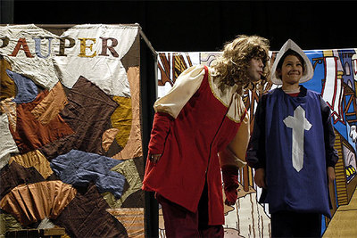 La clase de inglés se va al teatro