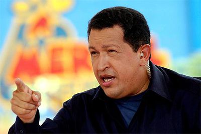 Hugo Chávez interviene en el programa  Aló, presidente  del pasado domingo.