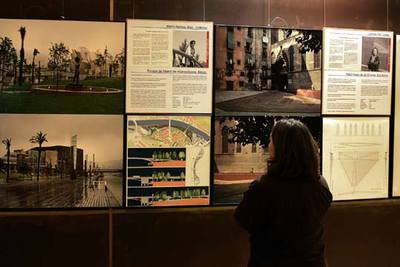 Imagen de la exposición  Construir desde el interior,  que reúne la obra de arquitectas.