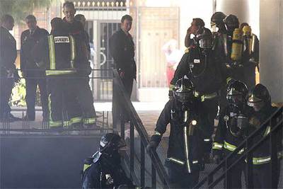 Desalojo en Territorio y Vivienda por un incendio en el garaje