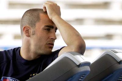 Fabio Cannavaro, durante la pasada Eurocopa de Portugal.