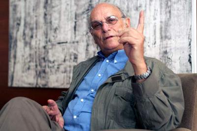 Carlos Saura, ayer en Málaga.