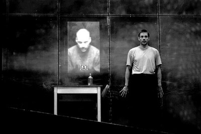 El barítono Simon Keenlyside, durante el ensayo de la ópera  1984  , de Lorin Maazel .