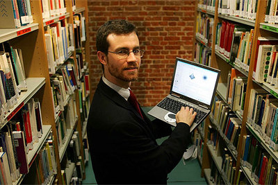Pablo Ruiz, promotor del Proyecto Alqua, sobre libros modificables.