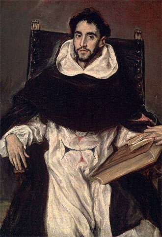  Fray Félix Paravicino,  de El Greco, de la exposición  El retrato español. 