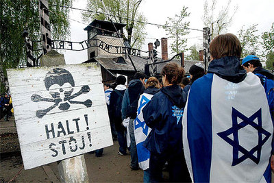 'MARCHA DE LA VIDA' EN AUSCHWITZ.