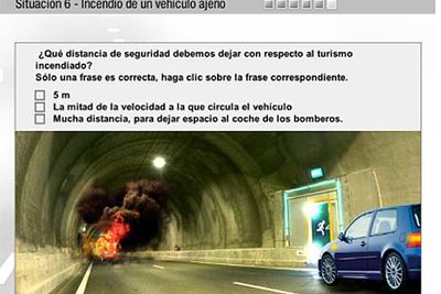 Imagen tomada del simulador del RACE.