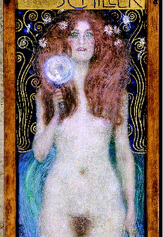  La verdad desnuda,  de Gustav Klimt.