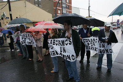 Novena concentración en Natzaret contra el narcotráfico