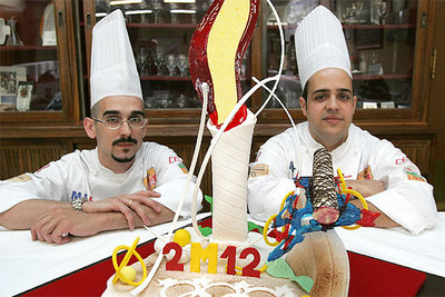 Cocineros olímpicos.