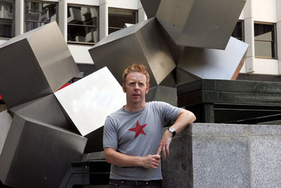 Pete Travis, director de la película  Omagh , en Madrid.