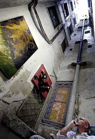 De visita en los talleres de los artistas