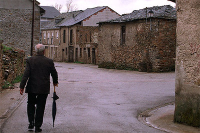 Vista de la localidad leonesa de Noceda.