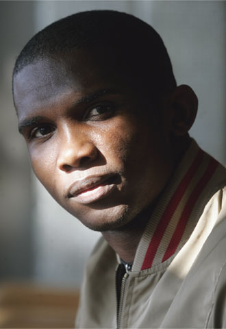 El jugador de fútbol, Samuel Eto'o.