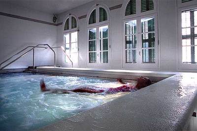 Un balneario en Caldas de Malavella.