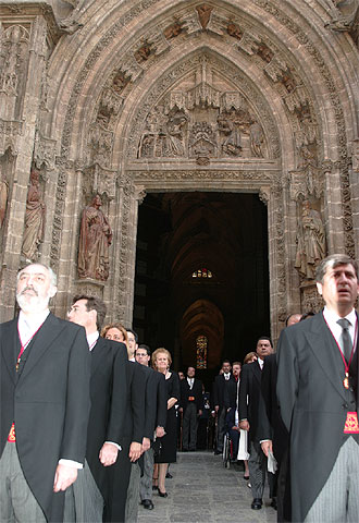 Políticos tras la custodia