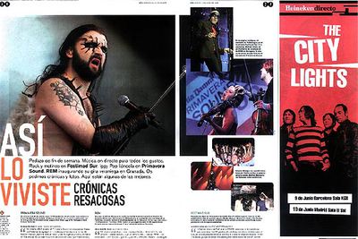 Crónicas de los lectores que acudieron a festivales