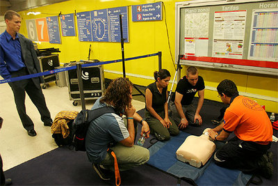 PRIMEROS AUXILIOS EN EL METRO