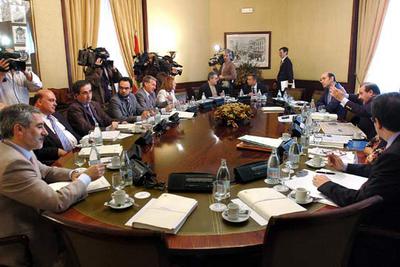 Imagen de una de las reuniones de la comisión de investigación del Congreso sobre el 11-M.