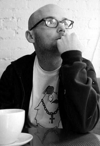 Richard Melville, líder de Moby.