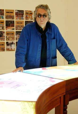 Antoni Muntadas, ayer en Venecia.