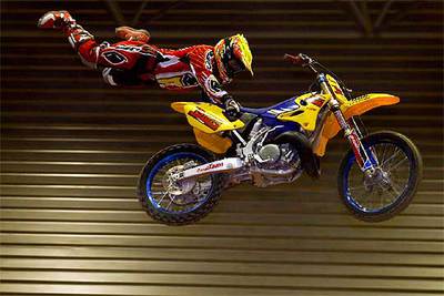 El vuelo de la motocileta