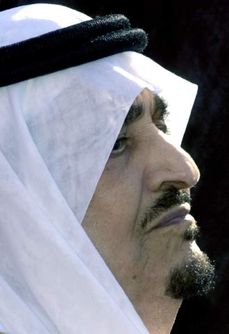 El rey Fahd.