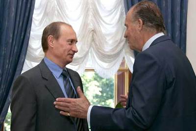 El Rey se entrevista con Putin en el Kremlin