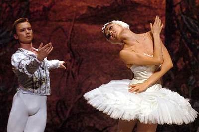 'El lago de los cisnes', en la Gran Vía