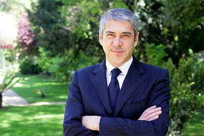 José Sócrates, primer ministro portugués.