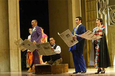 'LA GAZZETTA', DE ROSSINI, BAILA CHARLESTÓN EN EL LICEO DE LA MANO DEL NOBEL DARIO FO