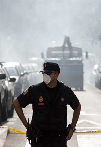 SALAMANCA, CON HUMO, PERO SIN LUZ.