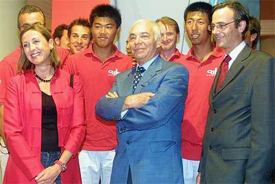 'CHINA TEAM' EN EL ESCAPARATE.