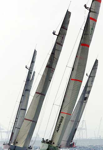 El Mascalzone, por delante de varios rivales, entre ellos el español.