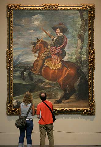  El conde-duque de Olivares, a caballo,  de Velázquez.