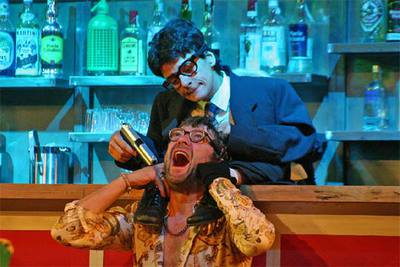 Un momento del  Ricardo III  de Shakespeare que ha representado el Teatre Lliure en el Festival de Almagro.