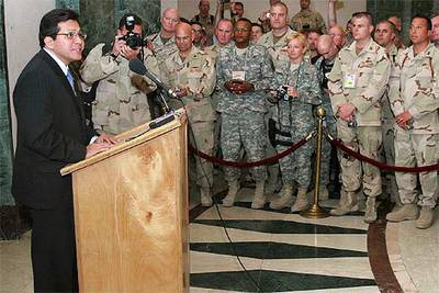 VISITA SORPRESA A BAGDAD