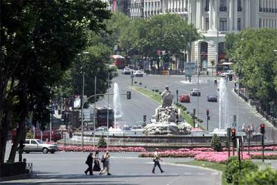 EL CALOR DEJA SOLA A CIBELES