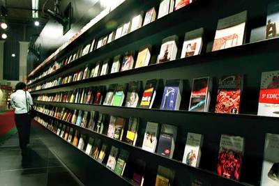 Aspecto de Liber en Barcelona en 2002.