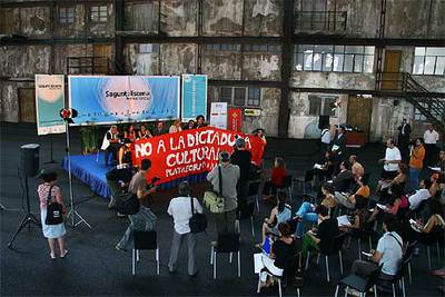 PROTESTA ANTE EL CONSEJERO DE CULTURA.