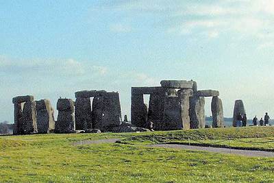 El círculo megalítico de Stonehenge, en Amesbury.