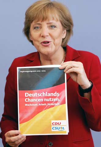 Angela Merkel.