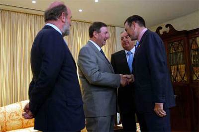 Presentación y despedida  empresarial